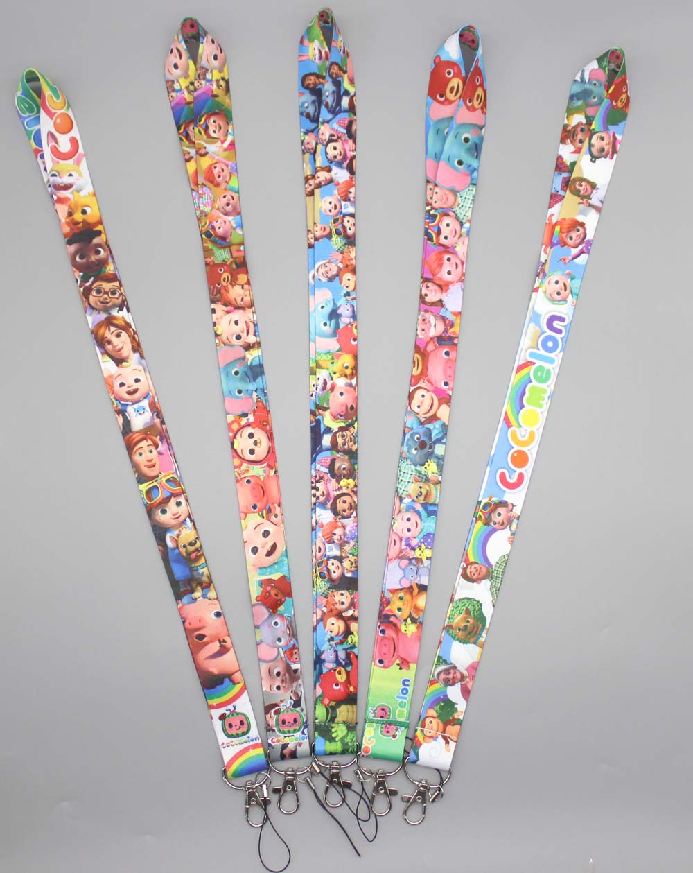 

wholesale lot cartoon cocomelon logo Mobile Phone Straps Neck Lanyard
