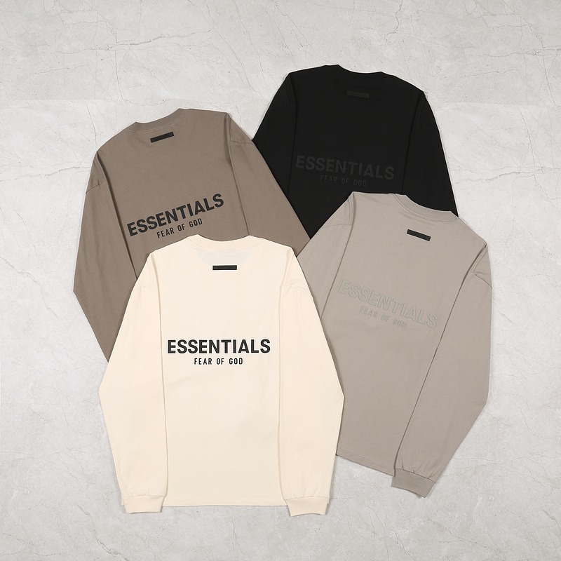 

Fear Of God Essentials Solid Blank T-shirt Long Sleeves Fog Man Jogging Tee Men's Oversized Streetwear Tees Men Designer Plus Size Heavy Weight T shirt, Contact us