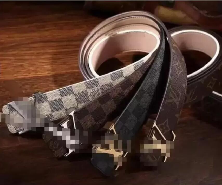 

Fashion Classic Men Designers Belts Womens Mens Casual Letter Smooth GGBuckle Belt Width 2.0 3.8 3.4cm From AA111, Belt+box