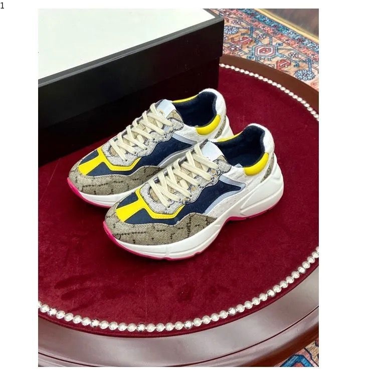 

2021 progettista lady Casual100% leather Womens sneaker Letters lace-up lusso woman shoes fashion platform new men size 36-45 mmmjjj001