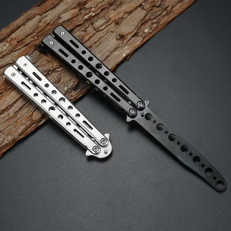 

Factory Direct Sales Practice Knife Outdoor Knife Self-Defense Knife Training Throw Folding a Folding Portable Military