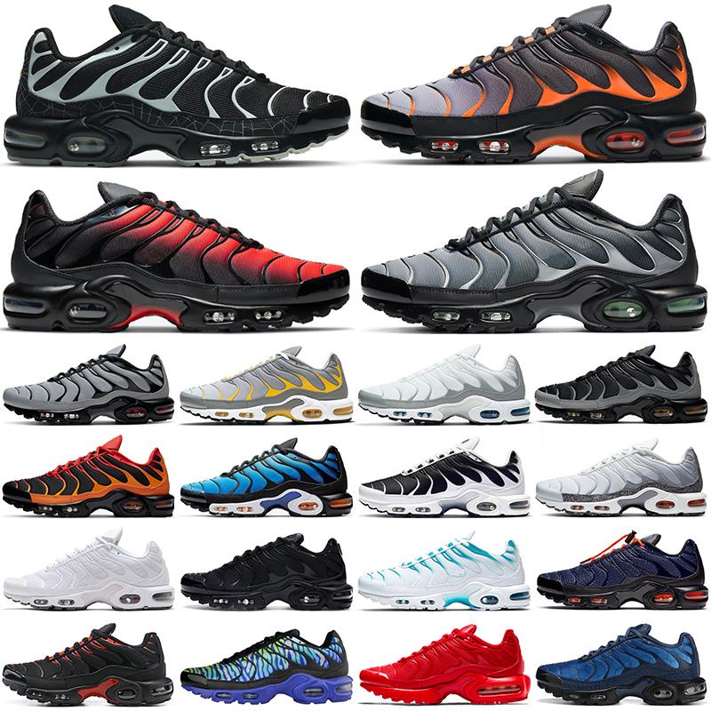 

2021 tn plus mens shoes Grey Orange Spider Web Batman Hyper Laser Blue tns men women platform sneakers outdoor sport trainers