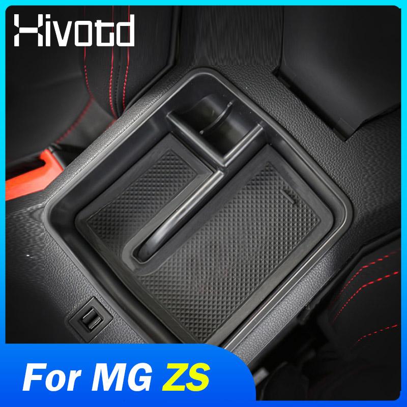 

Car Organizer For MG ZS 2021-2021 Accessories Interior Organize Case ABS Central Armrest Storage Box Cover Insert Stowing Tidying Tray
