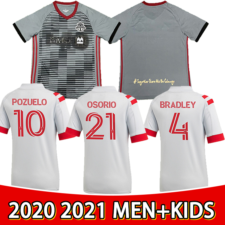 

21 22 Toronto FC New Mens Soccer Jerseys BRADLEY POZUELO ALTIDORE Home Away MORROW PIATTI MARSHALL-RUTTY OSORIO Football Shirt, Black;yellow