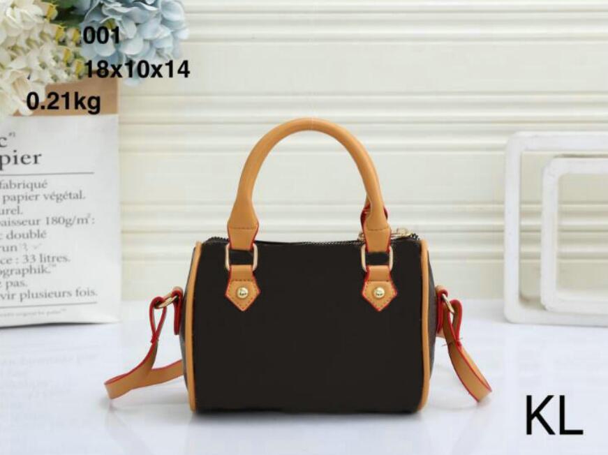 

fashion Women Mini version Bags Designers Shoulder Bag Handbags CrossBody Fashion Leather High Quality Totes Vintage Printed, Brown