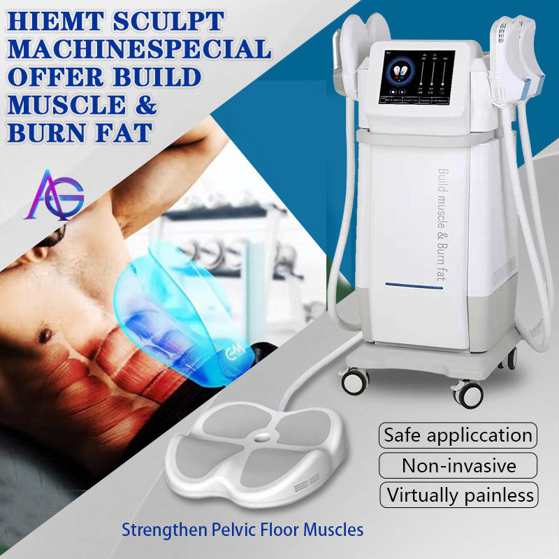 

2021 latest EMslim RF HI-EMT machine shaping EMS electromagnetic Muscle Stimulation fat burning hiemt sculpting beauty equipment