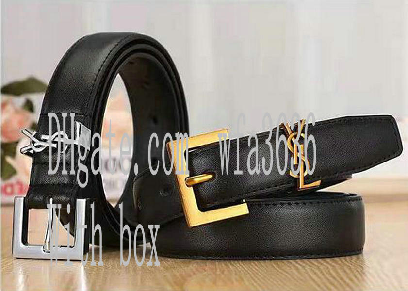 

2021-3 YSL'S LOUIS's VUTTON's VITTONings LVs belt 2021 6 color New Fashion Big buckle genuine leather men women belts high quality With Box belt, Customize