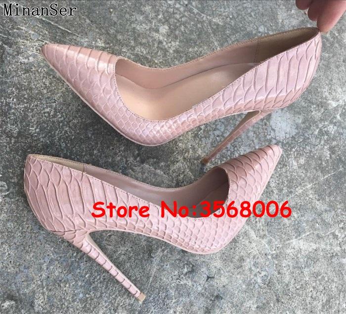 

Dress Shoes Black Pink Patent Leather Classic High Heels Pointy Toe Wedding Party Bridal Pumps Women Plus Size 43 44, Pink 8cm
