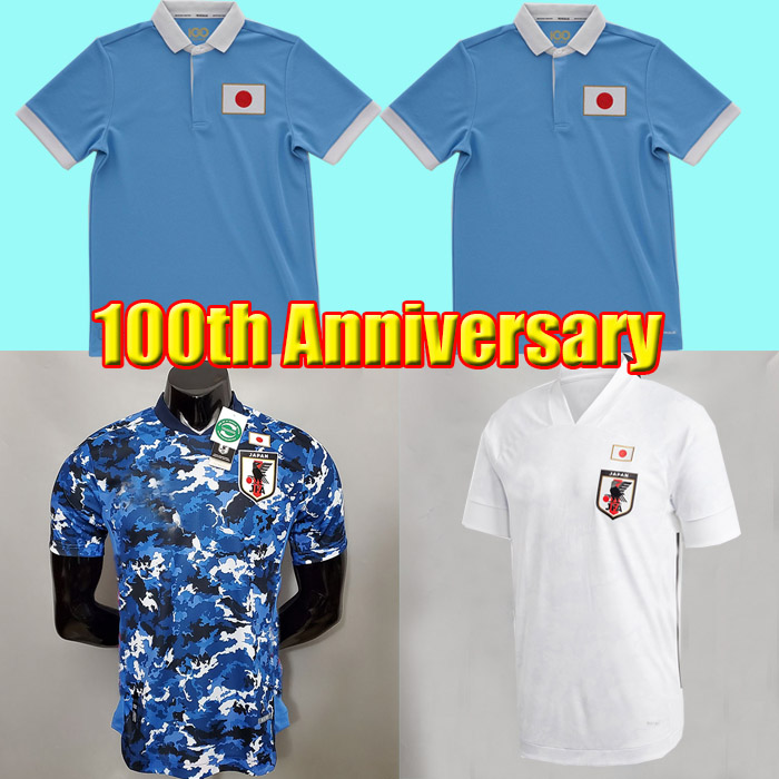 

2022 Japan 100th Anniversary soccer jersey 21 22 National team ATOM KAGAWA ENDO OKAZAKI NAGATOMO HASEBE KAMAMOTO Japanese Men kids football Shirt Uniforms, 3rd