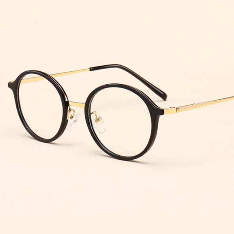 

Sunglasses 80761 Round Optical Prescription Glasses Frame Myopia Mirror TR90 Men Women Fashion Computer Eyeglasses