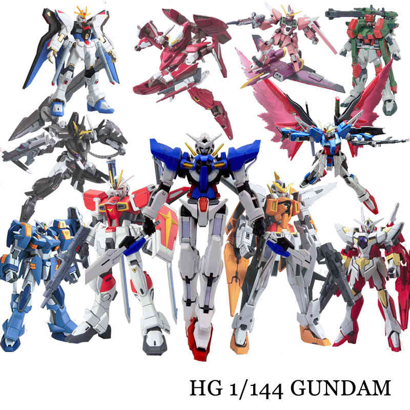 

Anime Gaogao 13cm HG 1/144 Wing Gundam Fenice XG-01WF Model Hot Kids Toy Action Figuras Assembled Phoenix Robot Puzzle Gift X0503