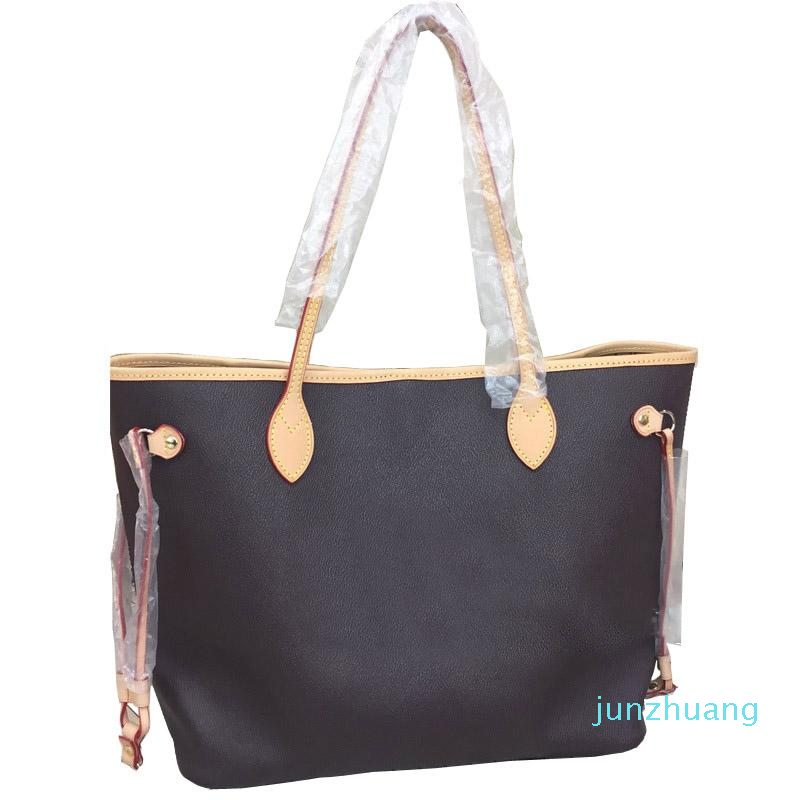 

Designer- 2pcs/set fashion women handbags ladies composite bags lady clutch high qulity bag shoulder tote female purse wallet MM size, White grid with wallet