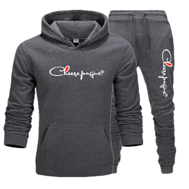 

Spring Men Tracksuits Solid Color Sportswear Autumn Men's Sets Jacket + Pants Casual Tracksuit Male Gyms Sweatshirt 2 Piece Set S, 15