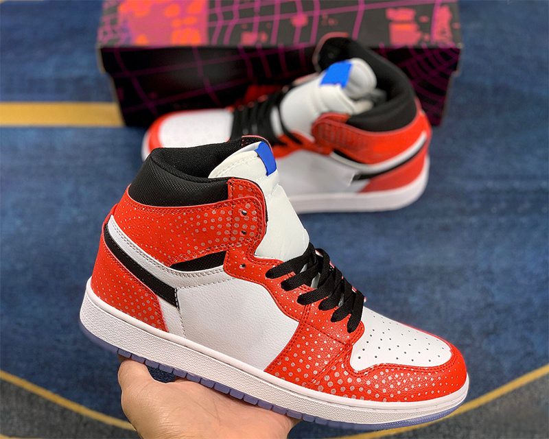 

2021 Authentic 1 1s HIgh OG Basketball shoes Hyper Royal jumpman University union bred toe Spider Men Women Outdoor leisure Sneakers, #1