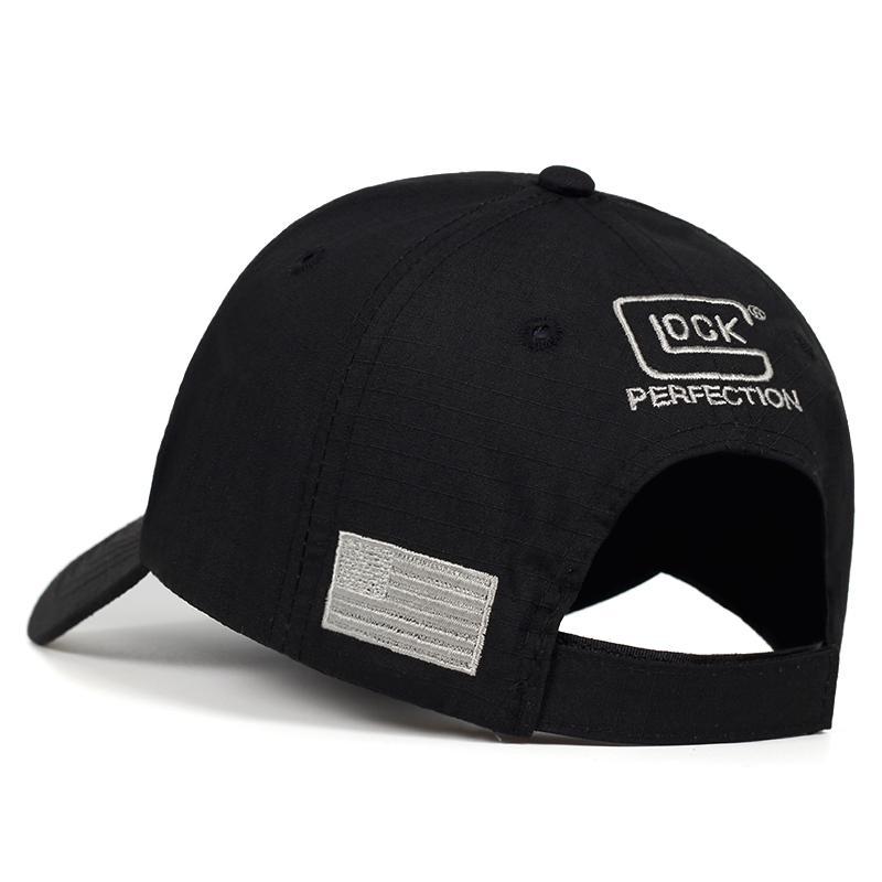 

2020 best spring summer explosion Glock baseball cap hip-hop caps fashion cotton caps sun hats adjustable golf hats snapback hats gorras, Black;white
