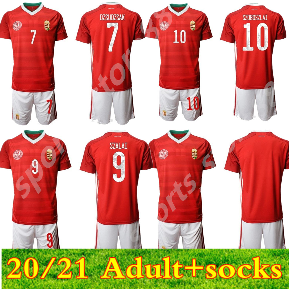 

2021 European Cup Hungary Home Soccer Jerseys National Futbol Football Camisetas Shirt Men Kit Maillot Maglia Tops Trikot, Black