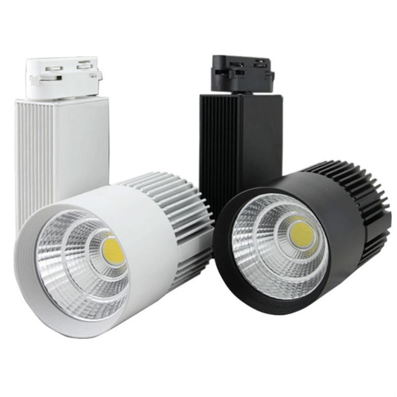 

LED Track Light Rail Spot Tracks Shoe Clothes Shop Store Mall Lamp Showroom Spotlights Exhibition Lighting Lights