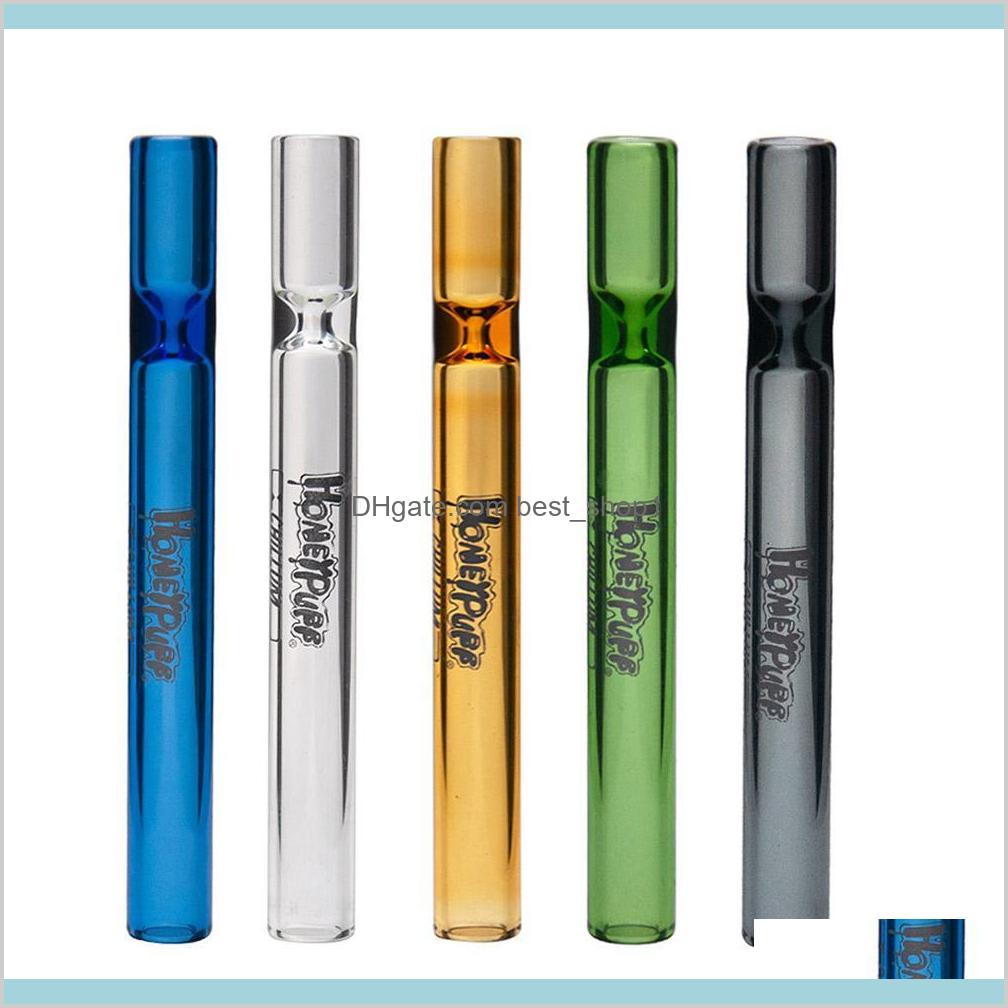 

Portable 110Mm Honeypuff Glass One Hitter Pipe One Hitter Bat Dugout Pipe Dugout Bat Colorful Smoking Tobacco 7Z3Qg Ohzgp