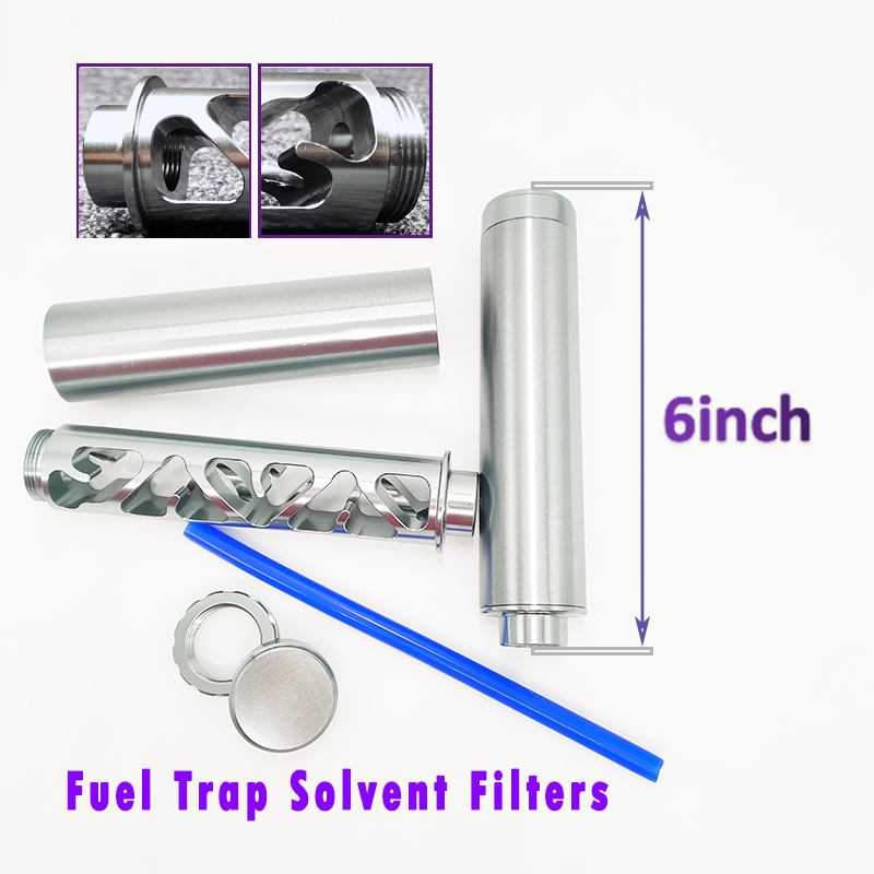 

6inch Spiral Fuel-Trap Solvent Filters Single Core 1/2-28 5/8-24 Car Fuel Filter For NAPA 4003 WIX 24003