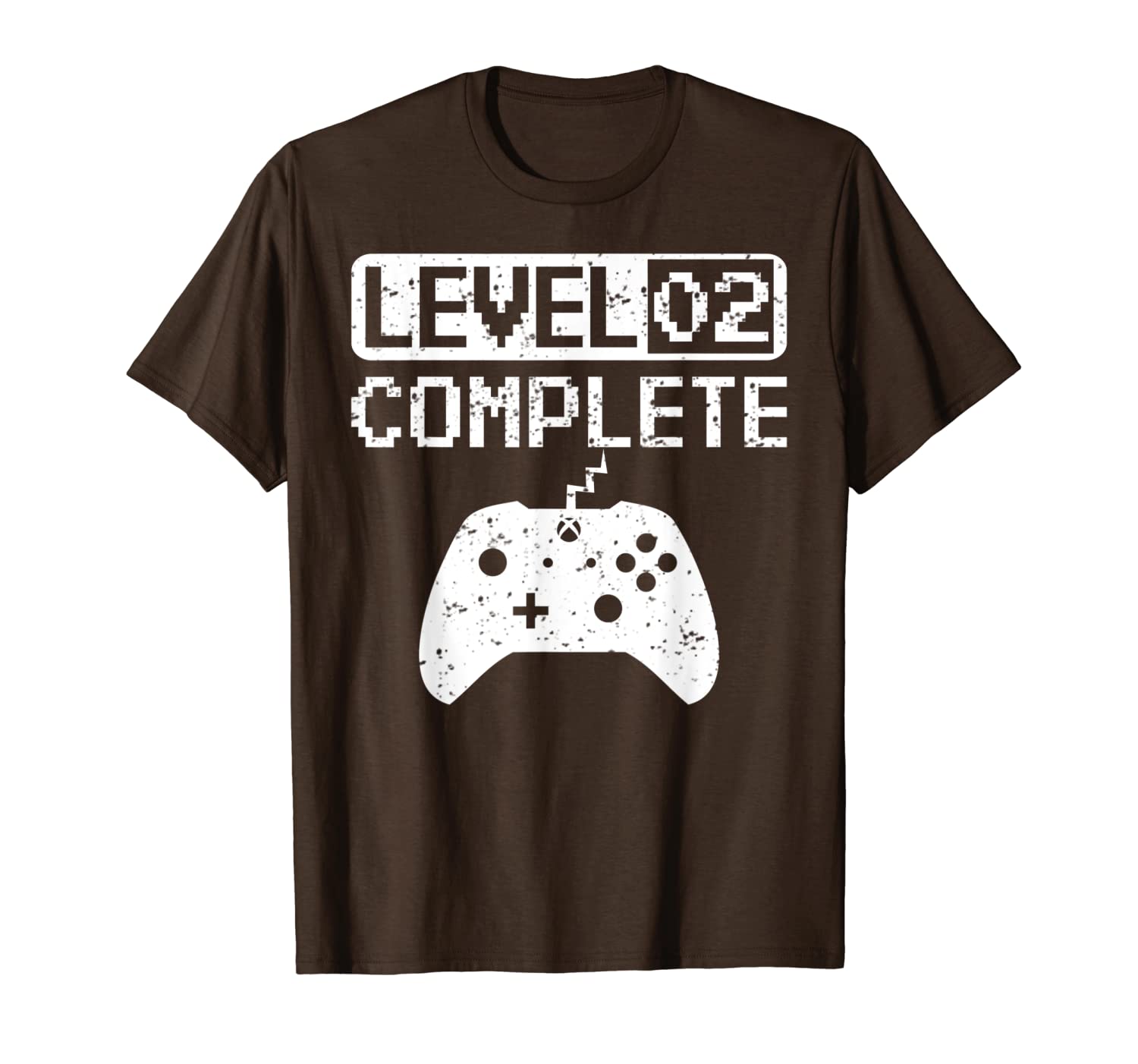 Level 2 Complete Vintage Shirt Celebrate 2nd Wedding Gift T-Shirt-image-699948516
