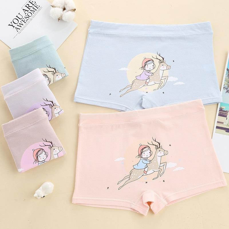 

Kids Panties Girls Boxer 10pcs Cartoon Briefs Child Underwear Cute Children, Camo