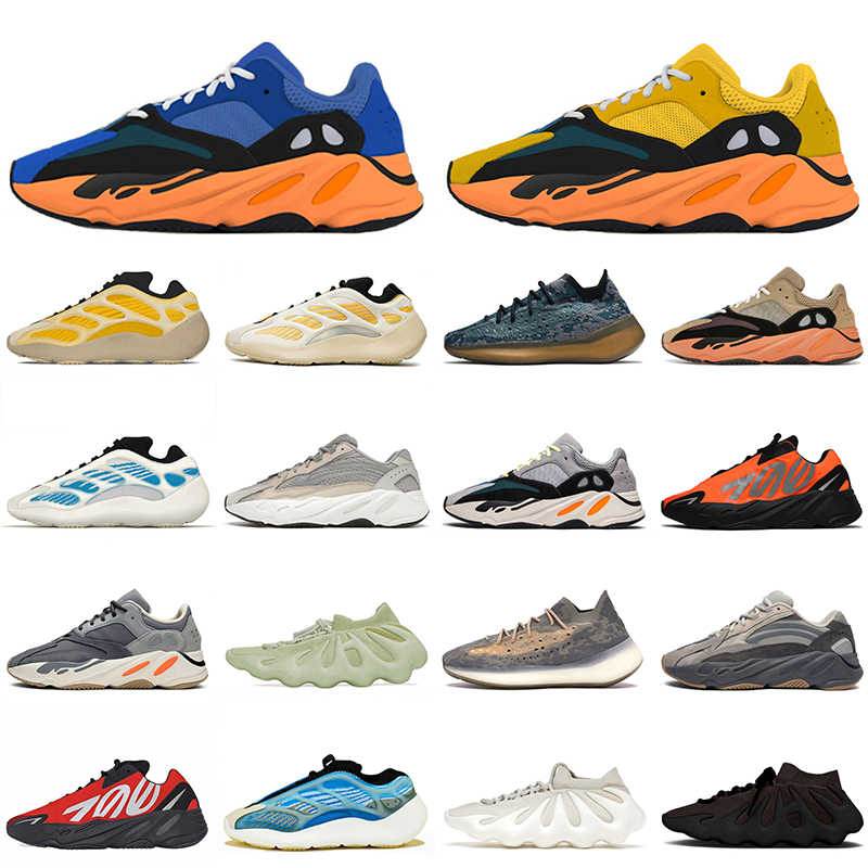 

Wholesale Women Mens Yeezy Boost 700 V2 Kanye West Running Shoes Cream Alien Blue 380 450 Dark Slate Cloud White Trainers Utility Black Big Size 46 Sports Sneakers, D18 36-46 static