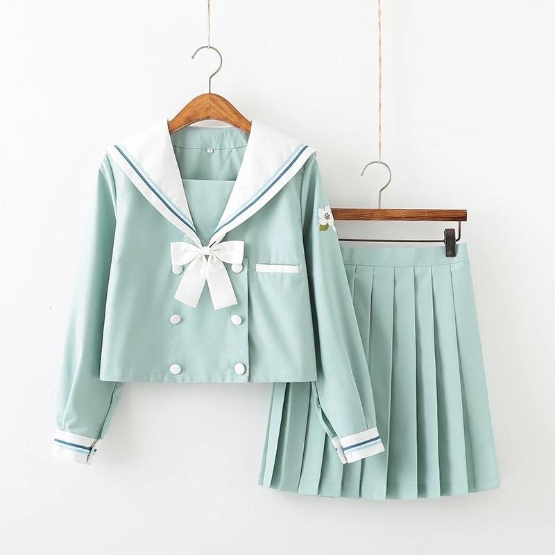 

Clothing Sets Student JK Uniforms Japanese School Uniform Japan Korea Sailor Suit Cosplay Costumes Anime Pleated Skirt Girl Female, Only skirt