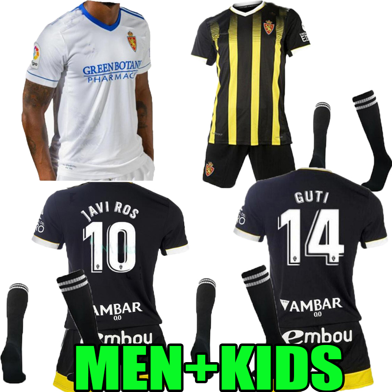 

kids 2021 2022 Real Zaragoza FRAN GAMEZ Soccer jersey ZAPATER Third VAZQUEZ POMBO SHINJI KAGAWA Football shirts JAVI ROS L. SUAREZ camiseta de fútbol kit, 2021;home