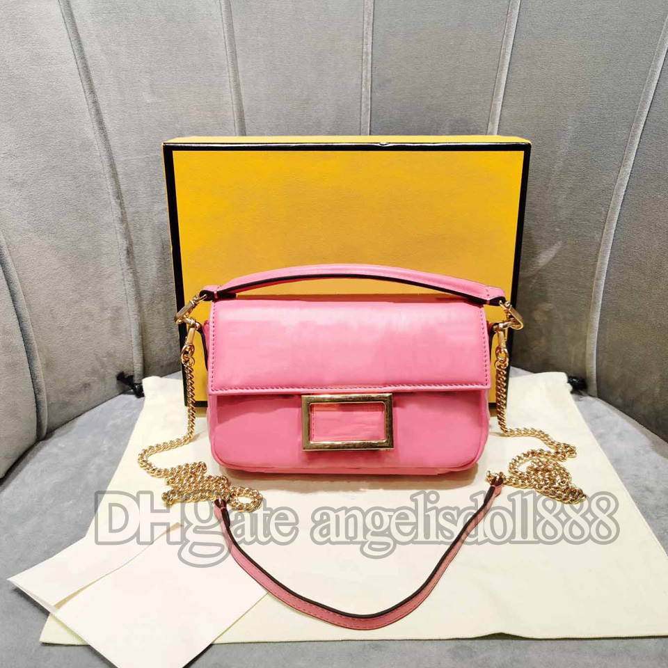 

Designes Bags Womens top 7A quality coin purse Genuine Leather hot pink sheepskin letters embossed Purses chain shoulder crossbody mini baguette bag, Contact us