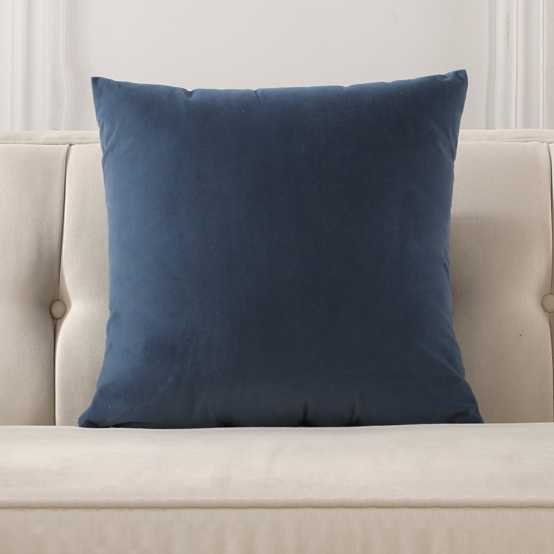 

Solid Color Throw Pillow Coat Cushion Sofa Office Waist Backrest 02