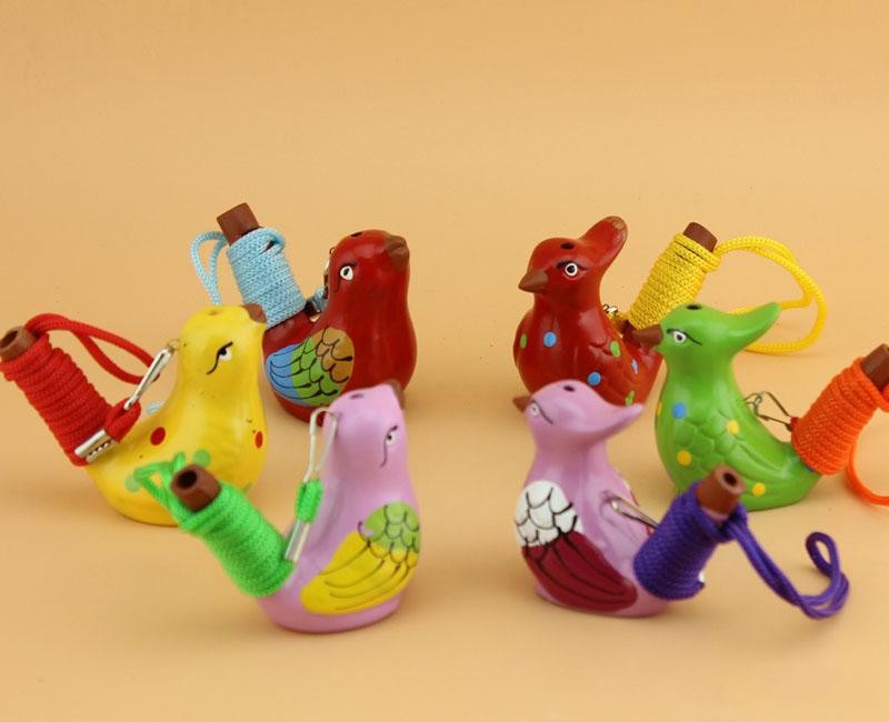 

Ceramic Water Bird Whistle Spotted Warbler Song Chirps Home Decoration For Children Kids Gifts Party Favor