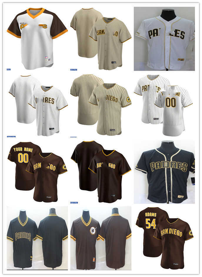 

Men Women Youth San''Diego''Padres''36 Gaylord Perry 23 Fernando Tatís Jr. 19 Tony Gwynn 51 Trevor Hoffman Custom Baseball Jersey, Color