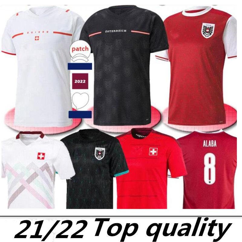 

20 21Hungary Austria Czech Switzerland soccer jersey Alaba Arnautovic Sabitzer Grillitsch camisetas national team man black football shirts, 10