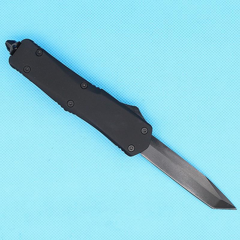 

Top Outdoor With Survival Automatic Nylon Knife Large Black Oxide Blade Quality Bag Alloy 440C Rescue EDC Pocket Knives A07 Tactical Zn Fxgw