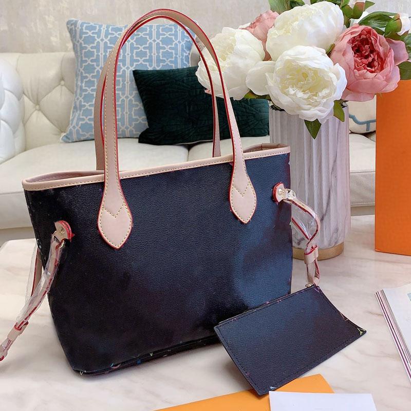

Large Capacity Package Womens Handbags Purses Lady Shopping Bag Vintage High Quality Classic Colour Letter Trumpet Women Tote Bags Canvas