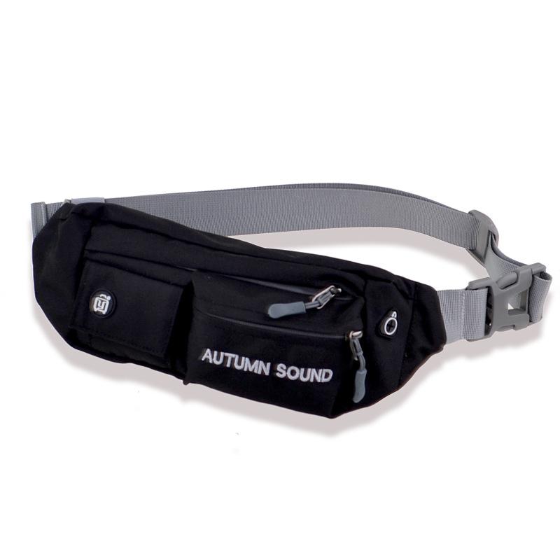 

Waist Bags Packs Unisex 2021 Nylon Waterproof Wearable Sports Bag Outdoor Mountain Riding Fashion Casual Solid Belt Men