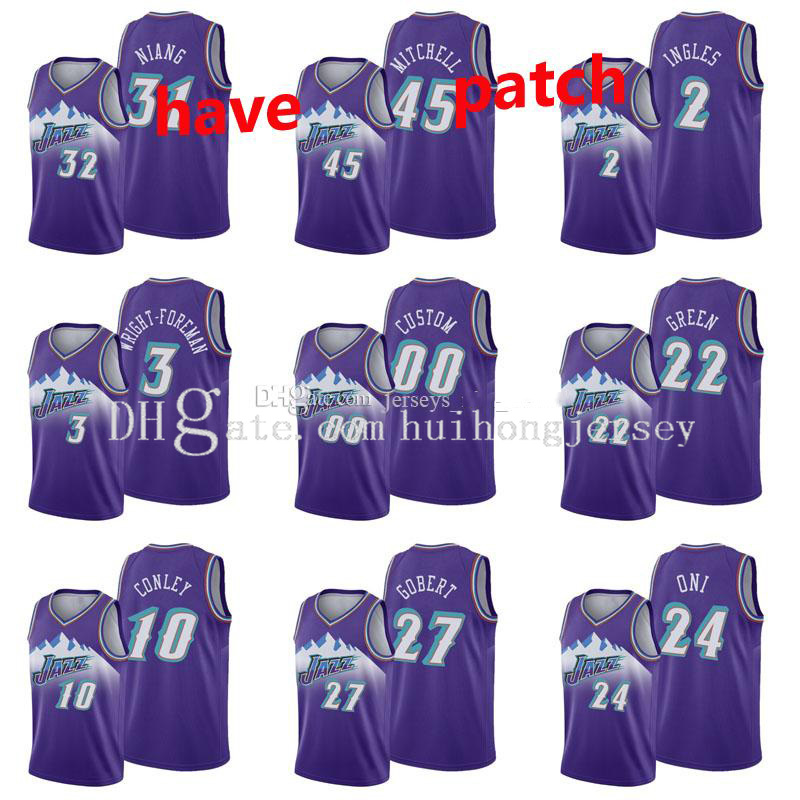 

custom 2021 44 bogdanovic 22 green 31 niang 45 mitchell 00 custom 2 ingles 3 wright-foreman basketball jersey men women youth jerseys, Color5