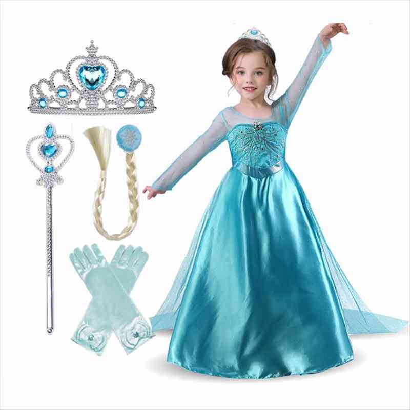 

Girls Princess Up Children Carnival Girl Dresses Costume Kids For Birthday Party Fancy Queen Crystal 2, Red;yellow
