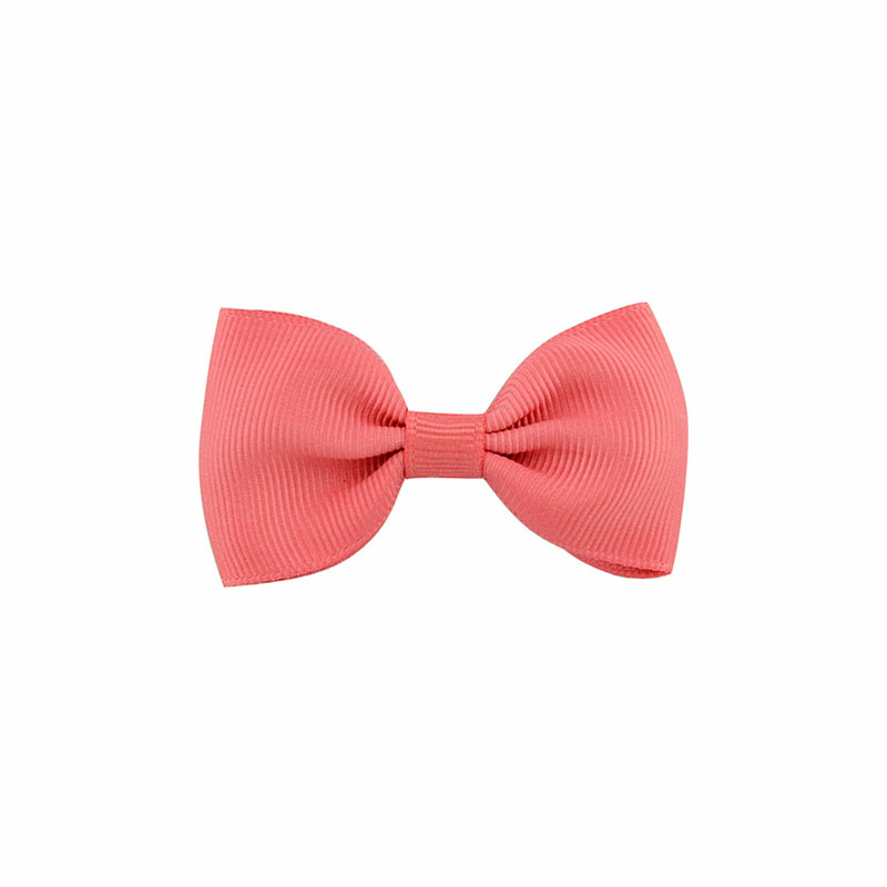 

Hair Accessories 1 Pc Solid Grosgrain Ribbon Pink Bows Clips Pin Girl Bow Boutique Clip Headwear Kids, Slivery;white