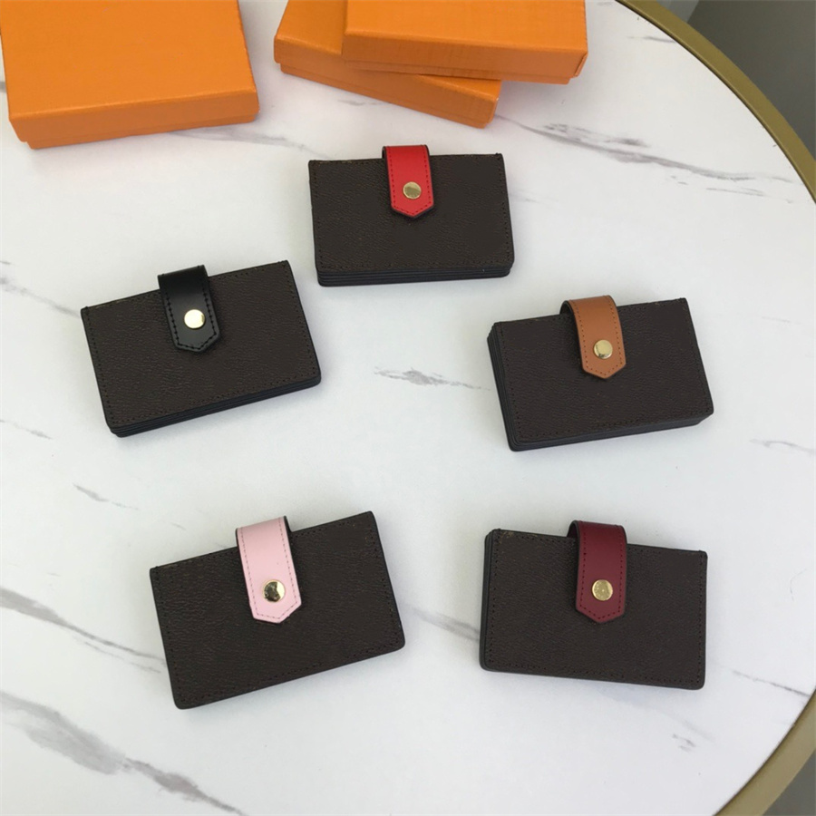 

2021 New Women Luxurys Designers Bags Handbag Card Holders mini bags Wallet fashion Crossbody Bag business card Coin Purses high quality M69761, Brown;gray