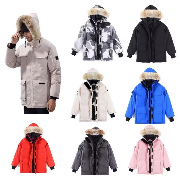 Men Winter Jacket Down Fashion Coat Downs Jackets Stand Collar Coats Mens Women Windbreaker Hoodie Men's Parka canada Thick Warm Mans Outer