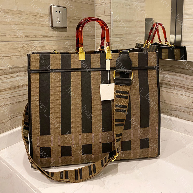 

Lady Casual Shopper Sunshine Fashion Handbag Luxurys Womens Large Tote Women Bag Tortoiseshell Designers Crossbody Totes Bags Ikvbp, Red;black