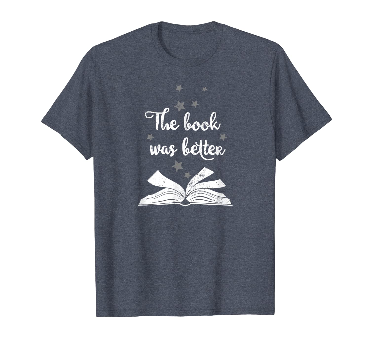 

the book was better t-shirt, White;black