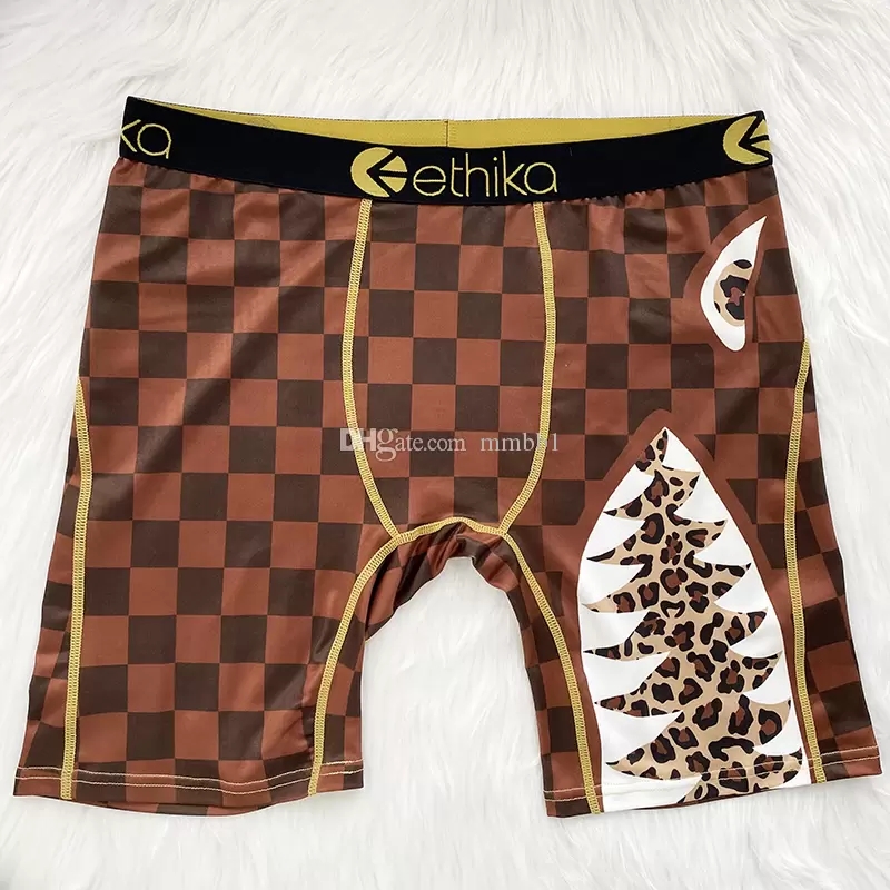 swimwears Ethika briefs men's unisex boxer shorts Breif pattern sports hip-hop rock consumer underwear skateboard street fashion stretch S-X-image-745491882