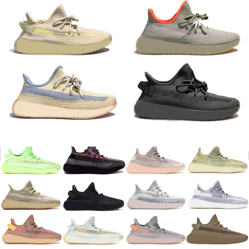 

Yeezreel Yecheil Black Static 3M Reflective Basketball Shoes Men Sneakers Gid Glow True Form Clay Butter Women Runing trainers With box, Beluga(orange)