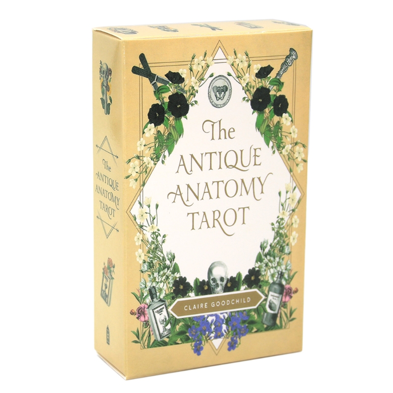 

The Antique Anatomy Tarot 78-Card Deck Full English Divination Oracle Cards