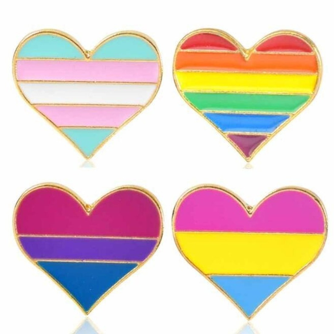 

2019 Rainbow color Enamel Brooches For Women Men Gay Lesbian Pride Lapel Pins badge Fashion Jewelry in Bulk, Gray