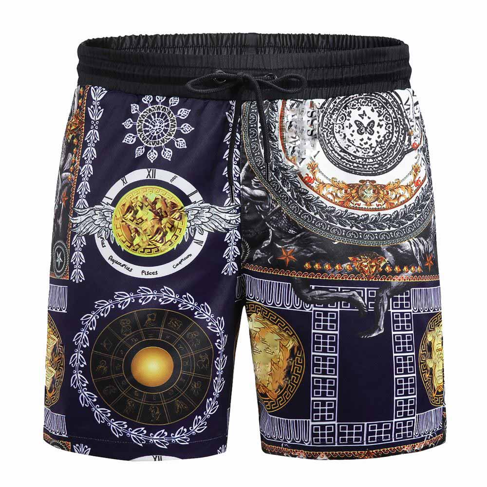 

men shorts twill printed leisure sports shorts hight quality beach pants swimwear bermuda male letter surf life men swim m-3xl