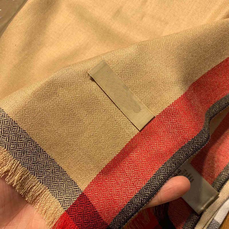 

2021 Shawl New Classic British Plaid Cotton Ladies High Quality Cashmere Scarf For Women Autumn And Winter Shawls Dual-use