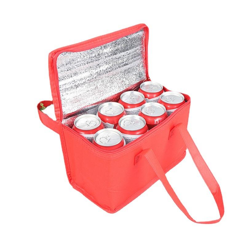 

Outdoor Bags Portable Thermal Insulated Cooler Large Capacity Camping Lunch Bento Box Trips BBQ Meal Drink Zip Pack Picnic Pouch